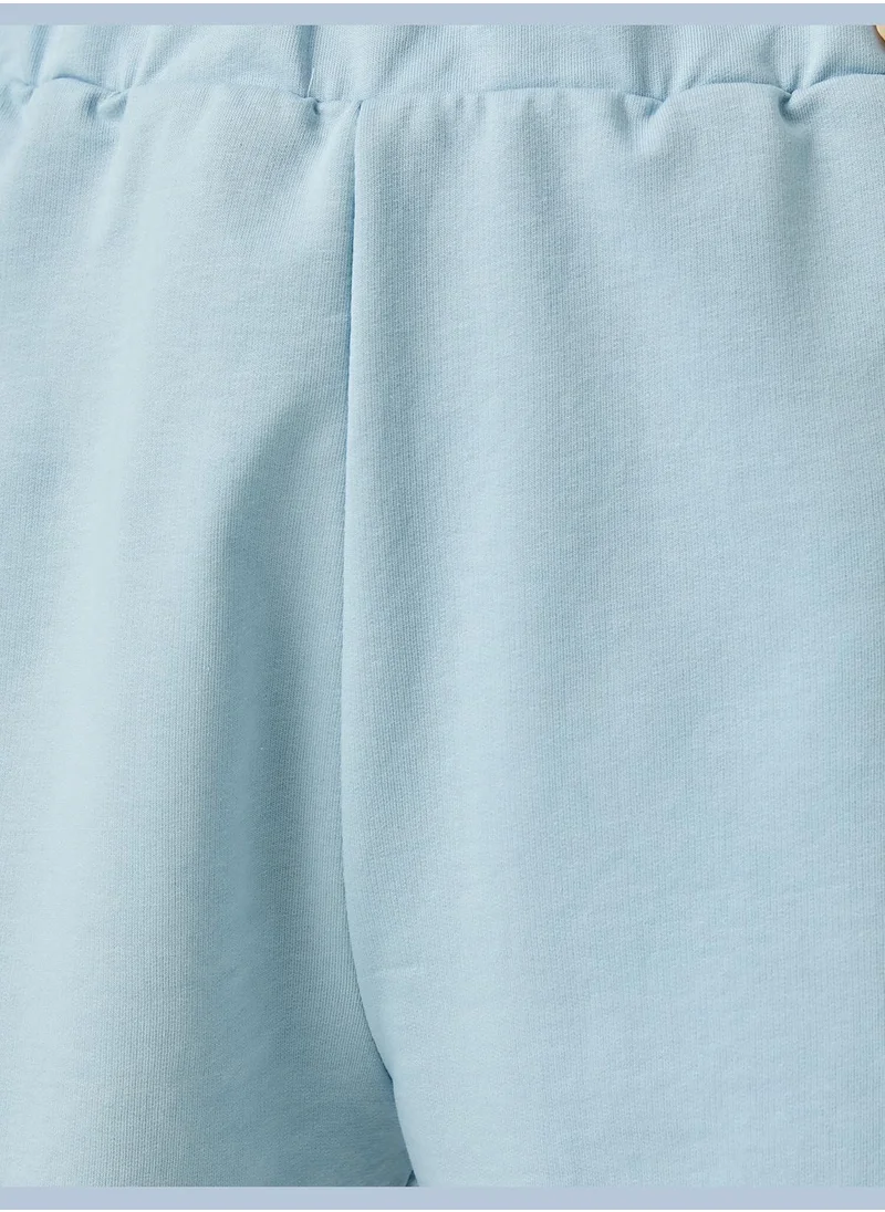 KOTON Stripe Detailed Shorts Cotton