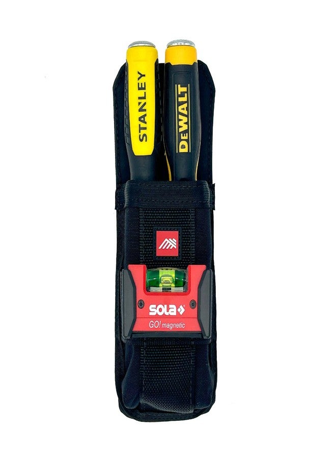 Diamondback SK1 Single-Slot Multitool Sheath - Heavy-Duty Belt Tool Holster with Spring Steel Clip - Expandable Belt Tool Pouch with Stiff Webbing Strap - Wear and Puncture Resistant Multi Tool Pouch - Image 5
