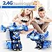 Qumcou Transform Remote Control Car RC Cars for Boys Age 35 68 OneButton Transform Toy Cars 24GHz 360 Spin 116 Scale Flashing Headlight38 Year Old Grandkids Christmas Birthday Gifts - Image 4