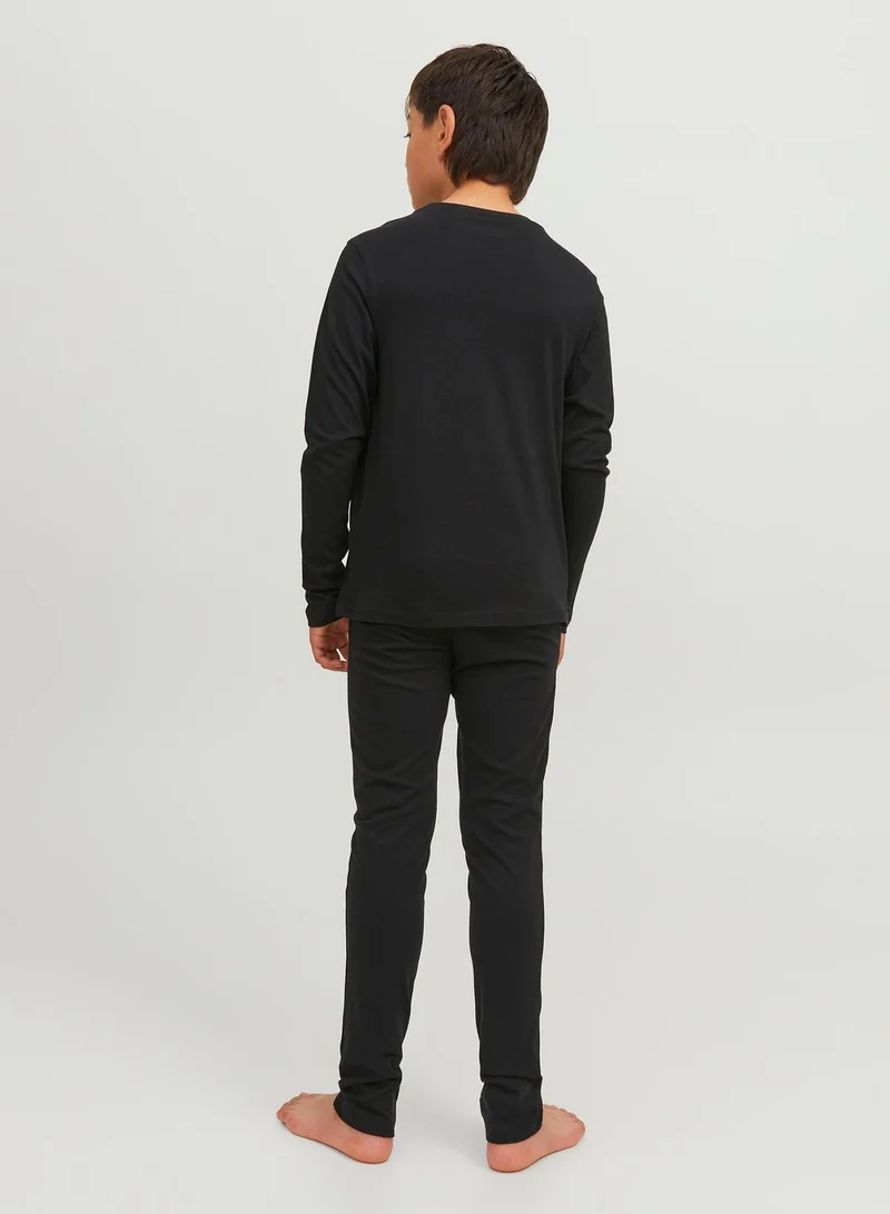 Jack & Jones Junior Youth Logo T-Shirt & Sweatpants