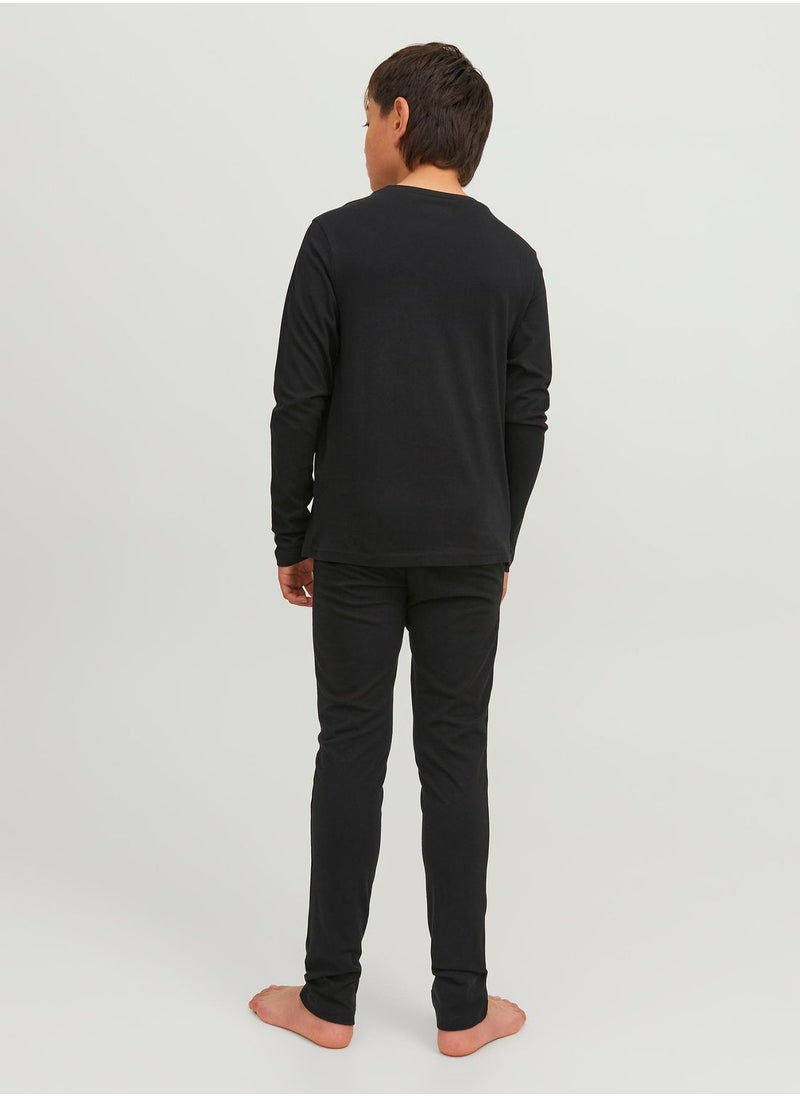 Jack & Jones Junior - Youth Logo T-Shirt & Sweatpants - Image 1