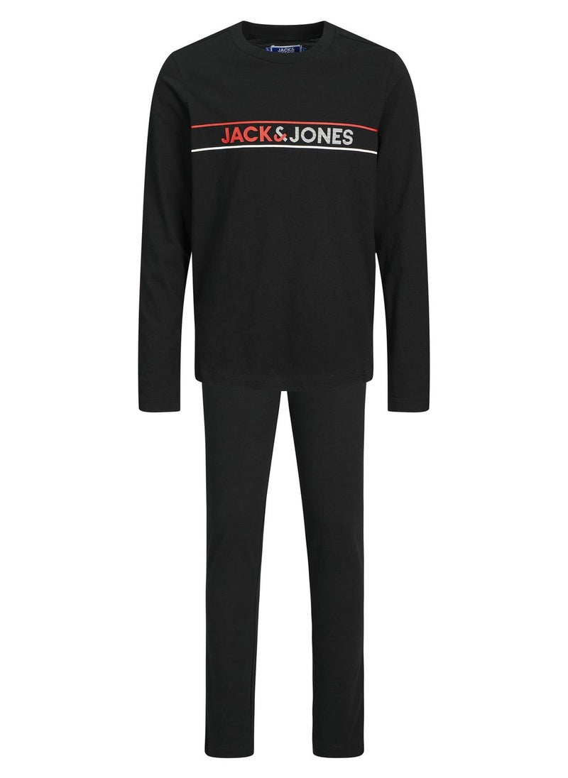 Jack & Jones Junior - Youth Logo T-Shirt & Sweatpants - Image 1