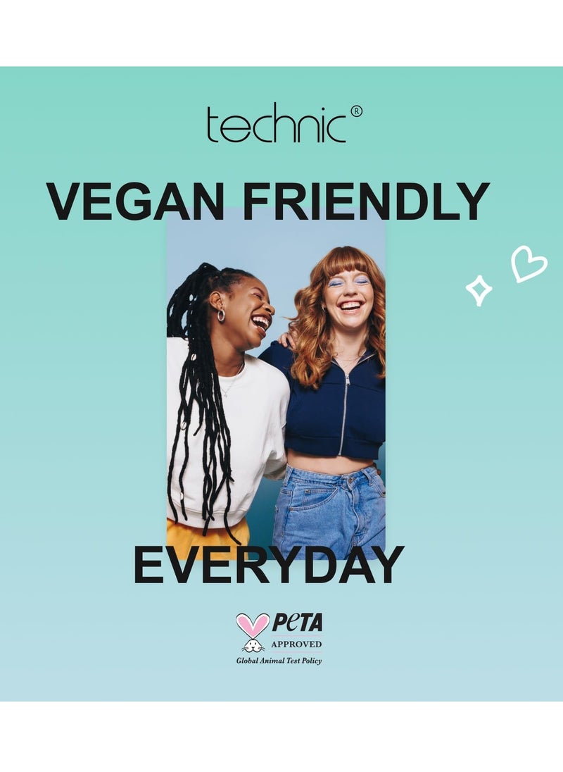 Technic لوحة ظلال العيون Technic Mega - 12 لونًا ملونًا، يدوم طويلاً، سهل الاستخدام وقابل للمزج للحصول على مظهر مثالي من النهار إلى المساء - 18 جرامًا (إيبيزا)  - Image 5