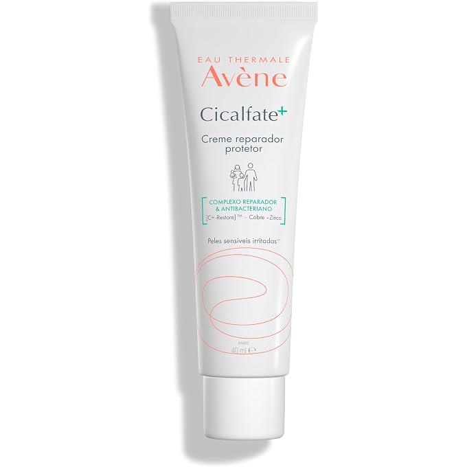 Avene Eau Thermale Avne Cicalfate+ Repairing Protective Cream - Soothes, Repairs, and Purifies The Irritated Skin - Fragrance-Free - 40ml Tube - Image 1