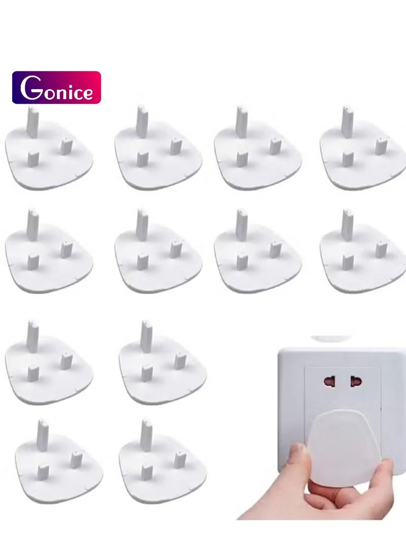Gonice 12pcs per Pack Baby Proofing Plug Covers, White Outlet Covers Safety Covers  - Image 1