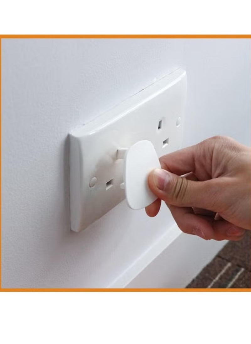 Gonice 12pcs per Pack Baby Proofing Plug Covers, White Outlet Covers Safety Covers  - Image 4