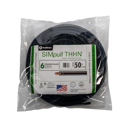 Southwire 25 ft 6 Green Stranded CU SIMpull THHN Wire - Image 3