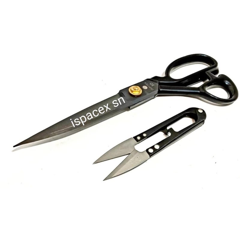 ISPACEX SN Jupiter no 10 Scissor Set of 1 Black - Image 1