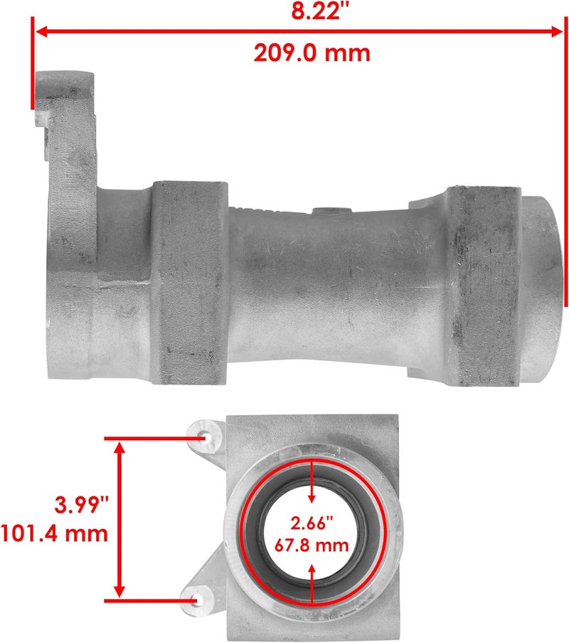Caltric Rear Axle Bearings Seals Spacer and Bearing Carrier Kit for Suzuki LT-Z400 QuadSport 2003 - Image 2