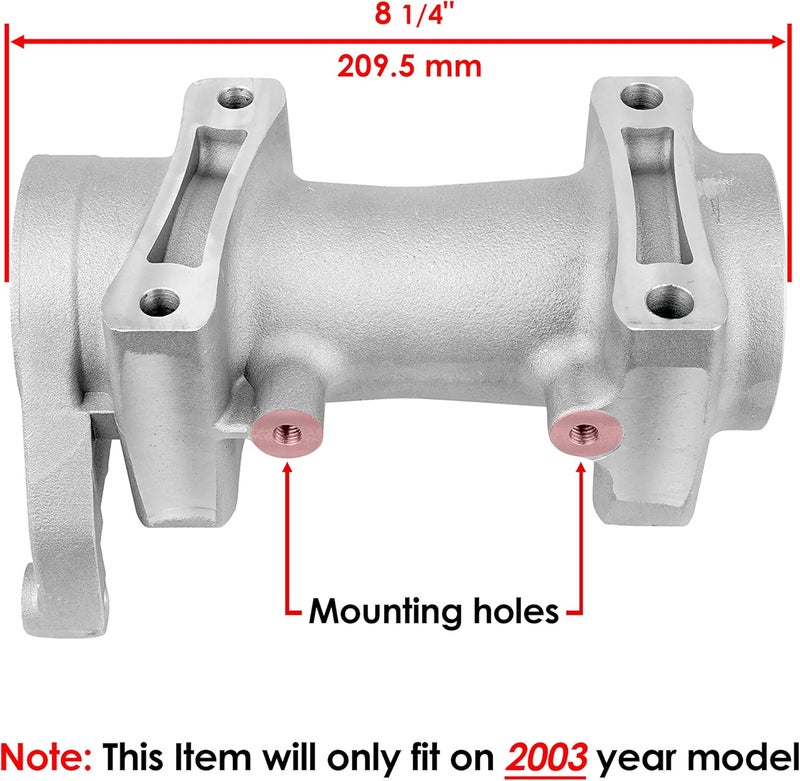 Caltric Rear Axle Bearings Seals Spacer and Bearing Carrier Kit for Suzuki LT-Z400 QuadSport 2003 - Image 3
