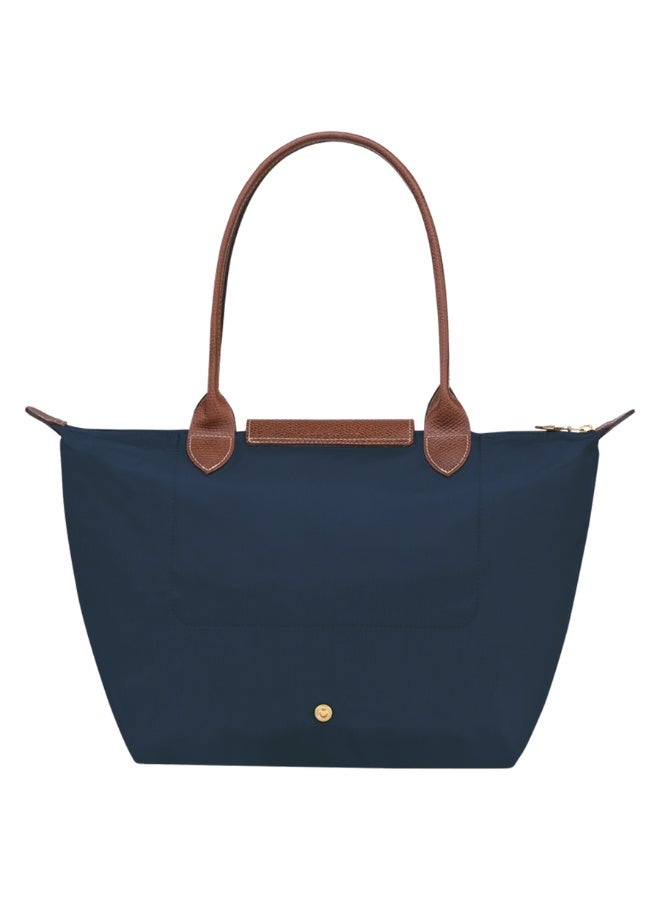 Longchamp Le Pliage Medium Tote Bag, Deep Navy Blue - Image 3