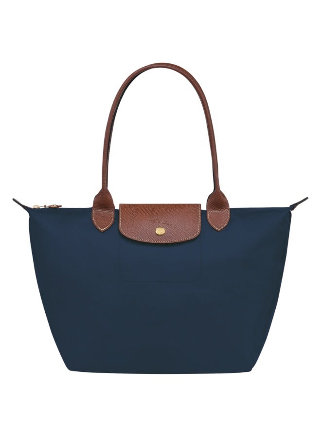Longchamp Le Pliage Medium Tote Bag, Deep Navy Blue - Image 1