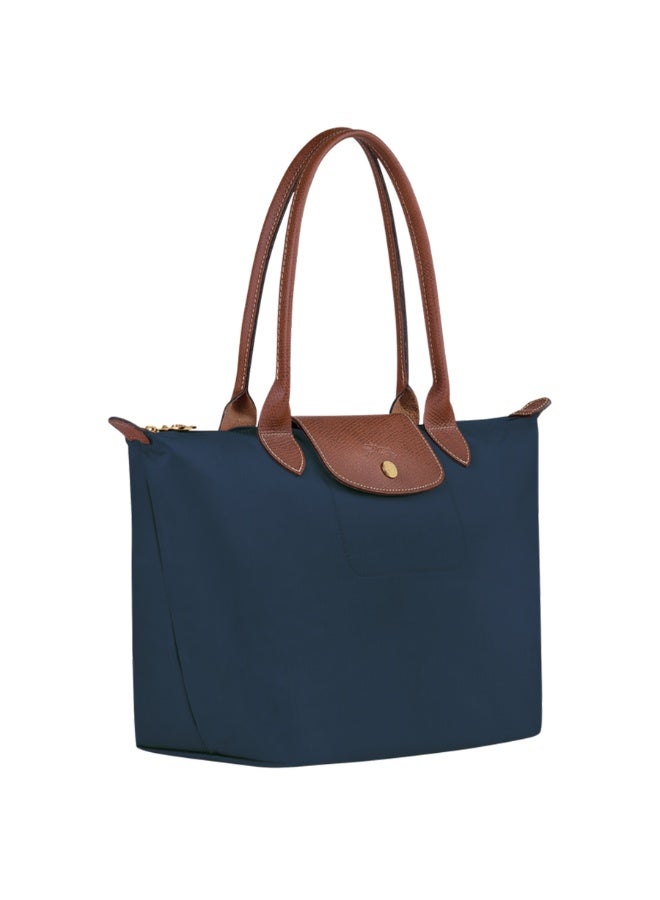Longchamp Le Pliage Medium Tote Bag, Deep Navy Blue - Image 2
