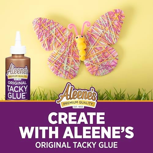Aleene's Original Tacky Glue, All Purpose Adhesive, Perfect for Crafts and DIY Projects, Dries Fast and Clear, 8 fl oz 3-Pack - Image 5