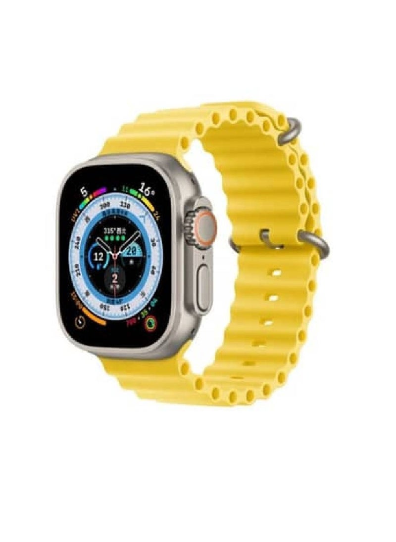2PACK Nylon Compatible with Apple Watch Bands 49mm, Soft and Breathable Nylon G-hook Loop Buckle Watch Strap, Suitable for Apple watch Ultra Series 8