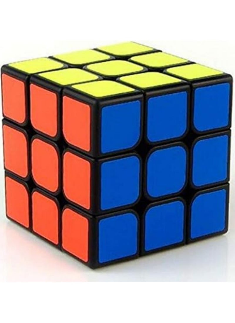 null - Rubik's Cube Magic Cube (Multi-Color) 3*3 - Speed ​​Cube - 3x3x3 Magic Puzzle Speed ​​Cube Brain Teaser Toy (Size 5cm x 5cm) - Image 1