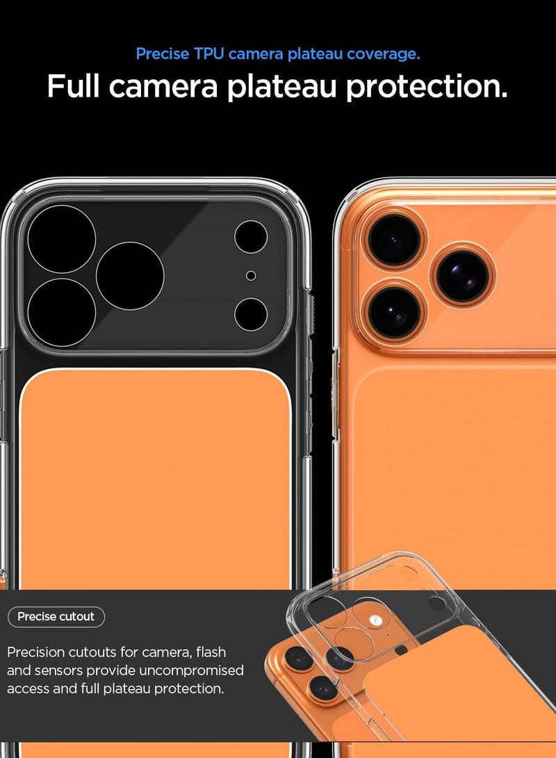 Spigen Ultra Hybrid T MagFit for iPhone 17 PRO Case Cover [Camera Control Button Cover] with MagSafe (2025) - Glossy Orange - Image 4