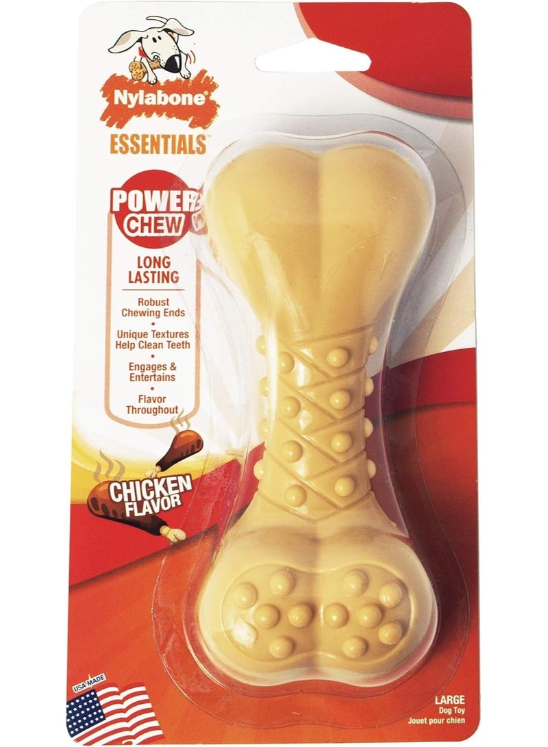 Nylabone Power Chew Chew Chicken, Multi-Colour, Large - Image 1