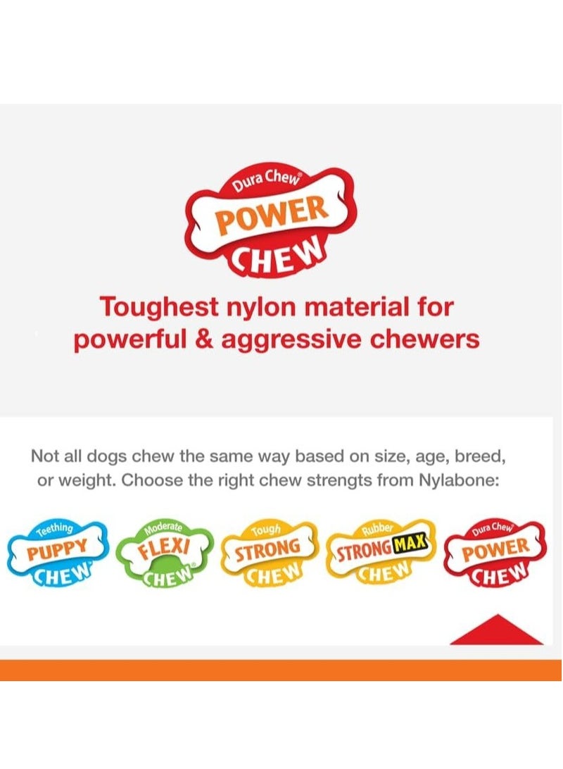 Nylabone Power Chew Chew Chicken, Multi-Colour, Large - Image 5