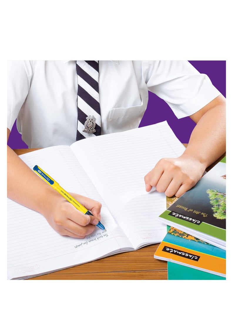 classmate Classmate Octane Colour Fest- Blue Ball Pens (Pack of 10) | Smooth & Fast Writing Ball Pens | Attractive Body Colours|Comfortable to Hold & Write|School & Office Stationery|Work from Home Essentials  - Image 5