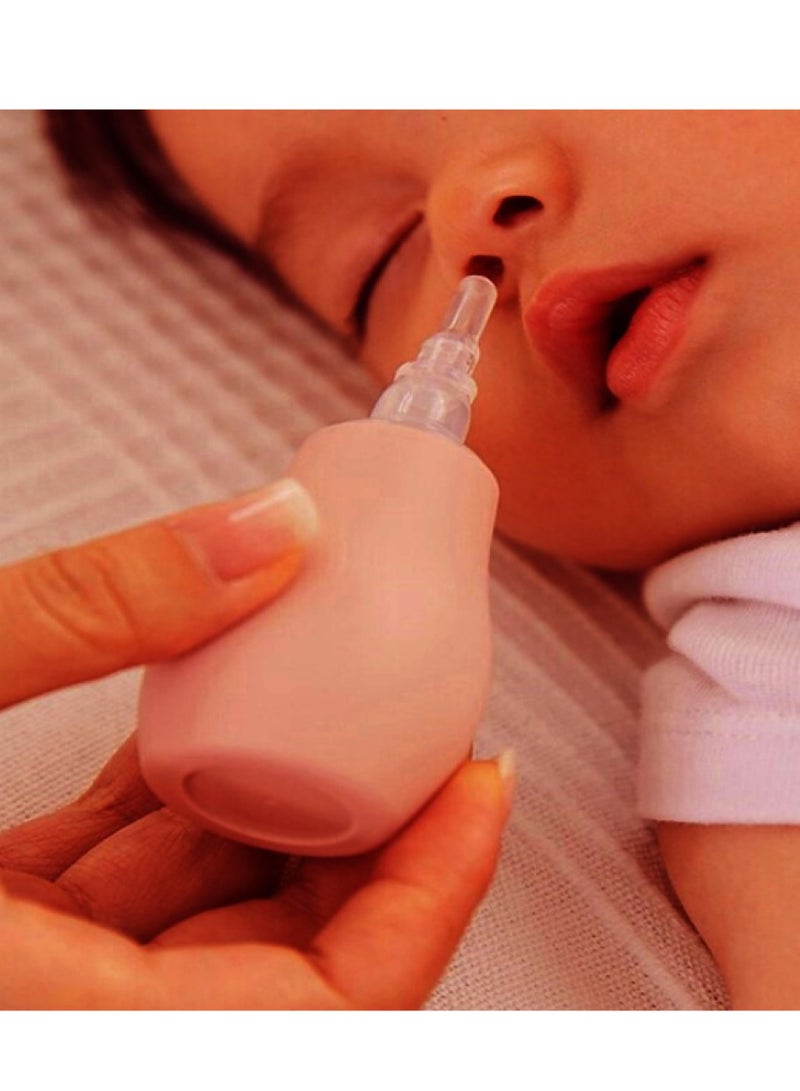 لوكو أداة شفط لتنظيف الأنف-وردي-2 قطعة - Image 4