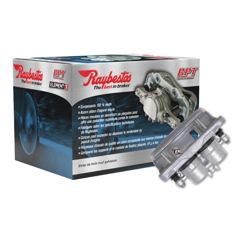 Raybestos Element3 Replacement Front Disc Brake Caliper with Bracket For Select Year Chrysler Dodge Jeep Ram and Volkswagen Models FRC11880N