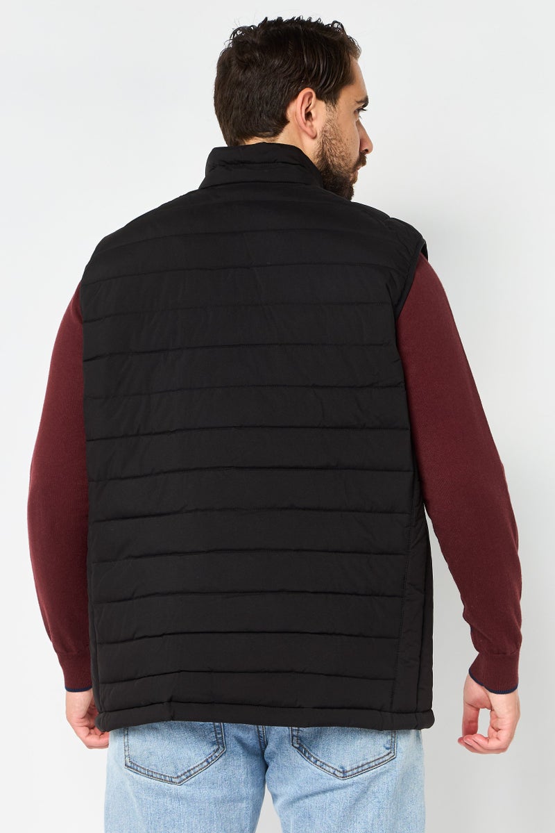 Michael Kors Men Quilted Puffer Vest Jacket, Black - Image 4