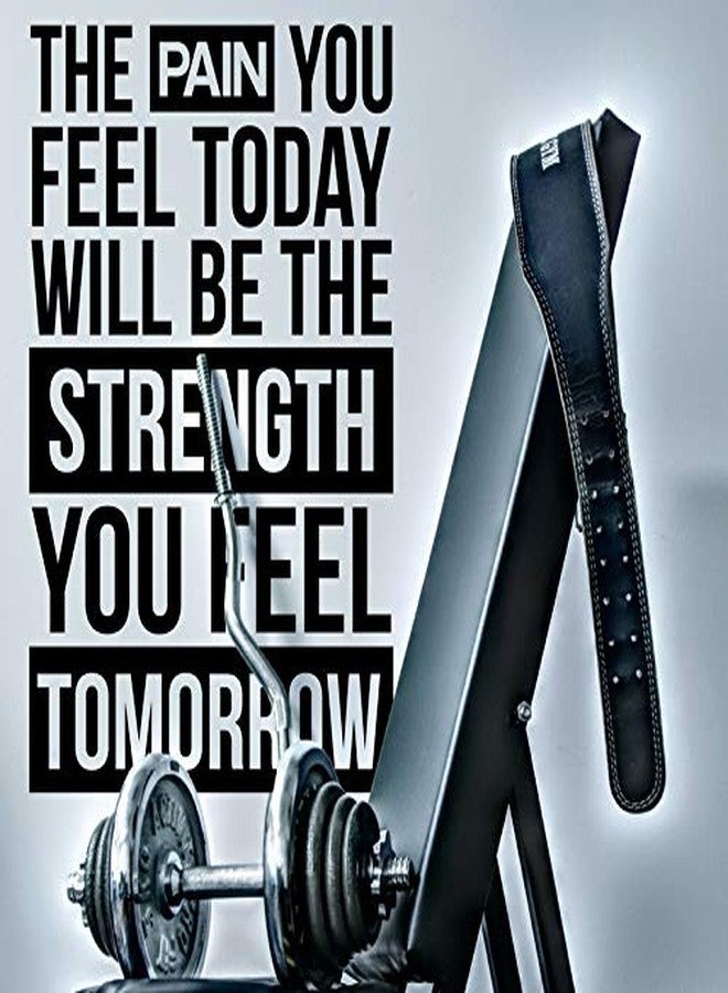 ARWY Gym Wall Sticker “The Pain You Feel Today” Motivational Quote Vinyl Wall Decal for Home Gym & Fitness Room | Large Wall Art Decor (50 x 70 cm) - Image 2