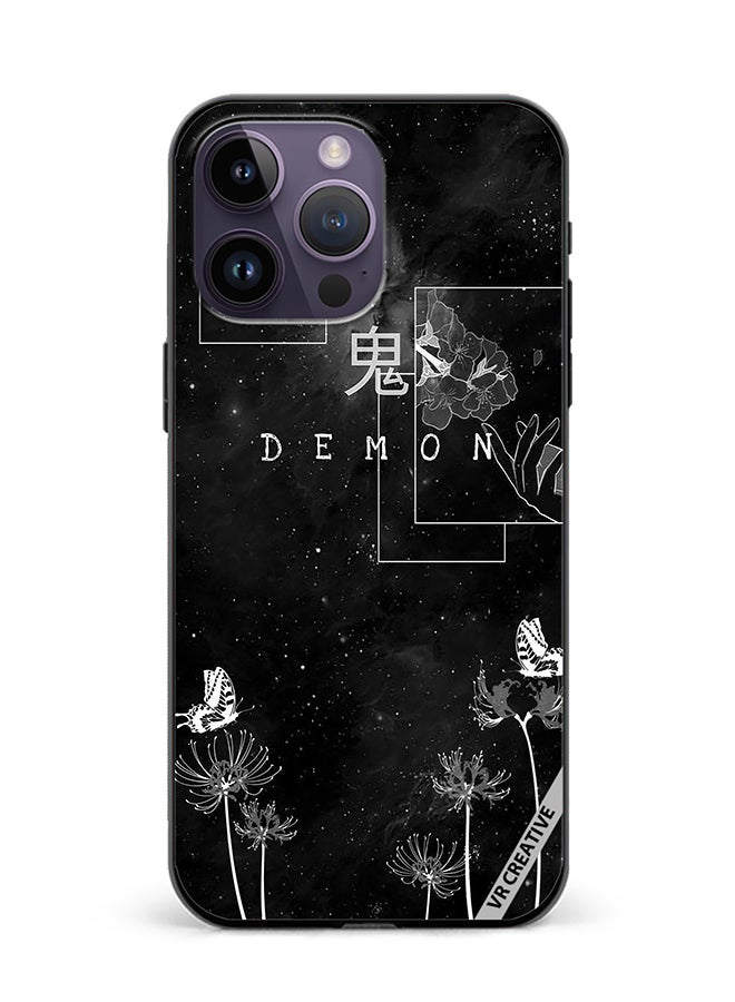 VR CREATIVE Protective Case Cover For Apple iPhone 15 Pro Max Demon Design Multicolour - Image 1