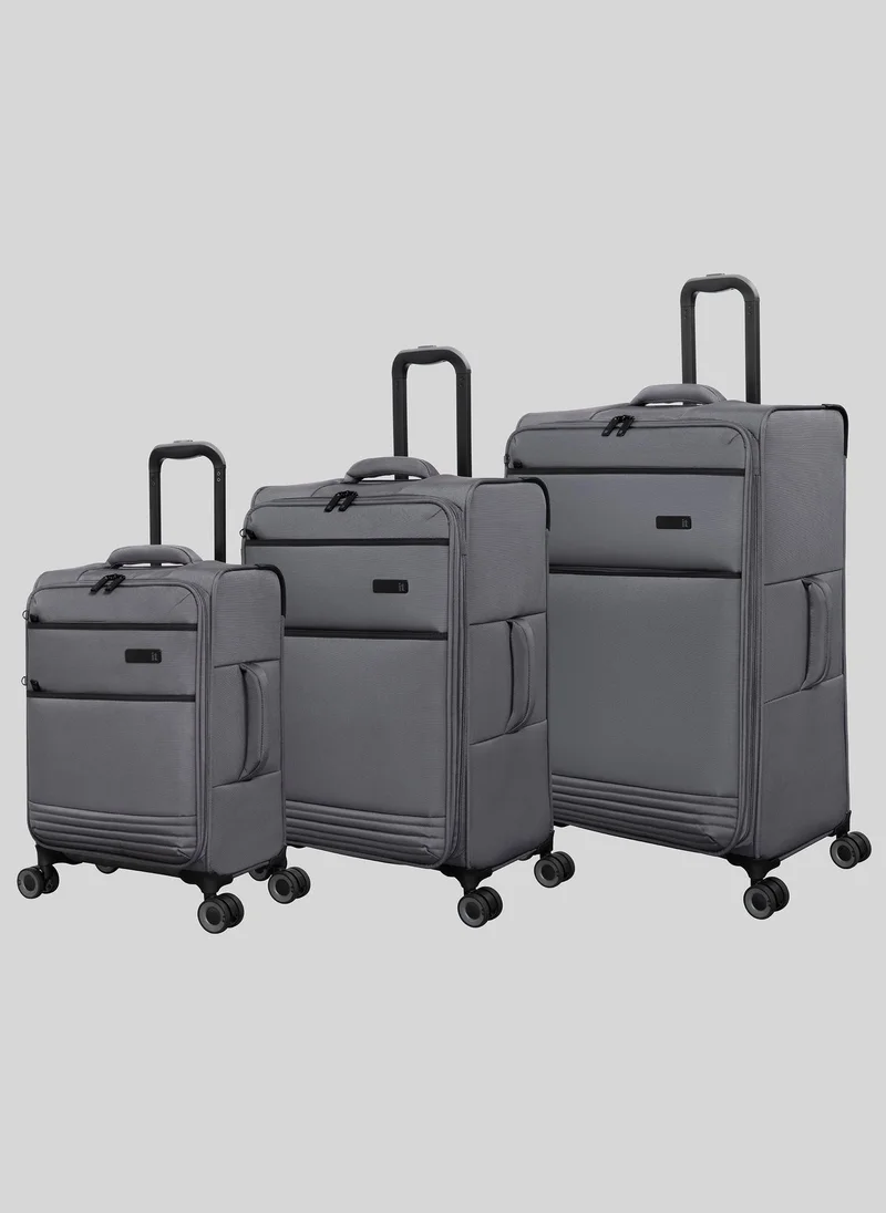 Matalan IT Luggage Equivocal Grey Soft Suitcase