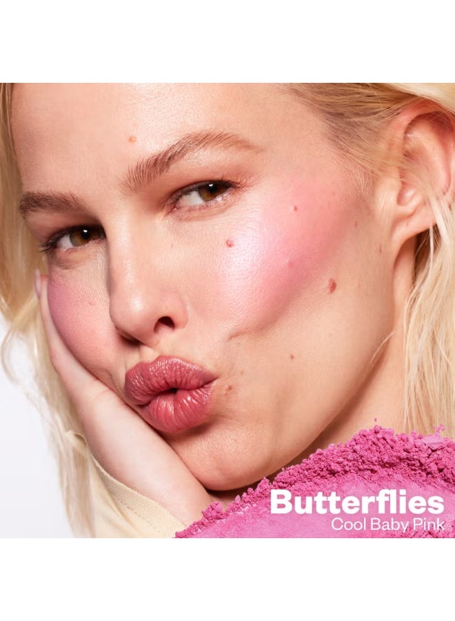 Kosas Blush Is Life Baked Dimensional + Brightening Blush - Butterflies - Image 2