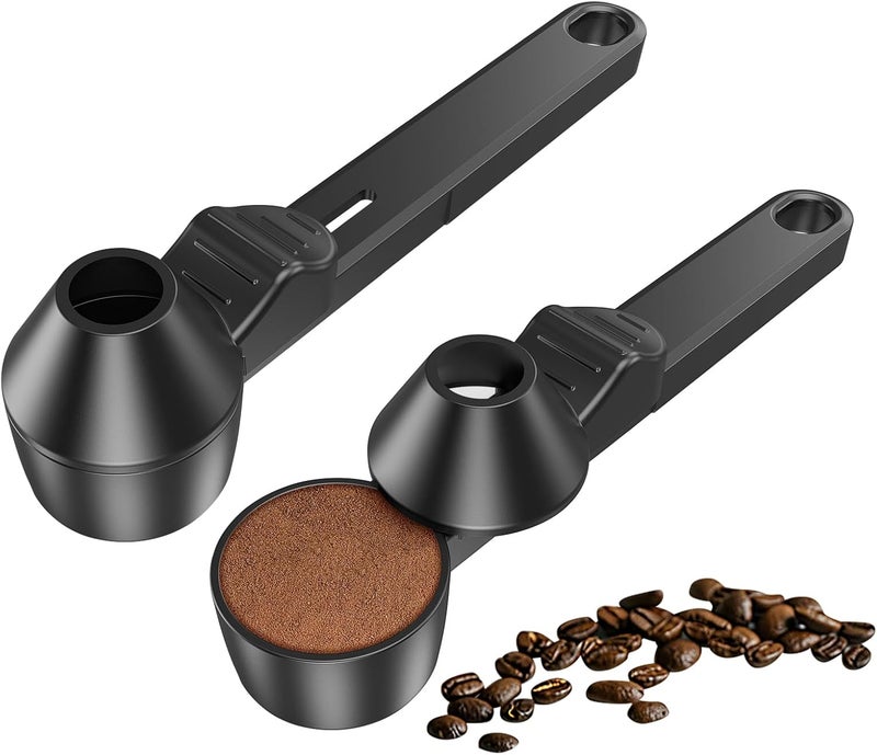 Lov Sprout Coffee Scoop & Funnel for Reusable K Cup Refillable Coffee Pods, Coffee Measuring Scoop 2 Tablespoon Capacity (2 Pack) - Image 1