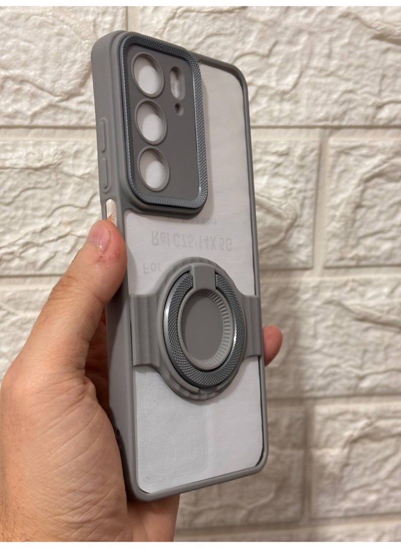 جراب خلفي علي شكل دائره متوافق مع تليفون Oppo C75 - Image 2