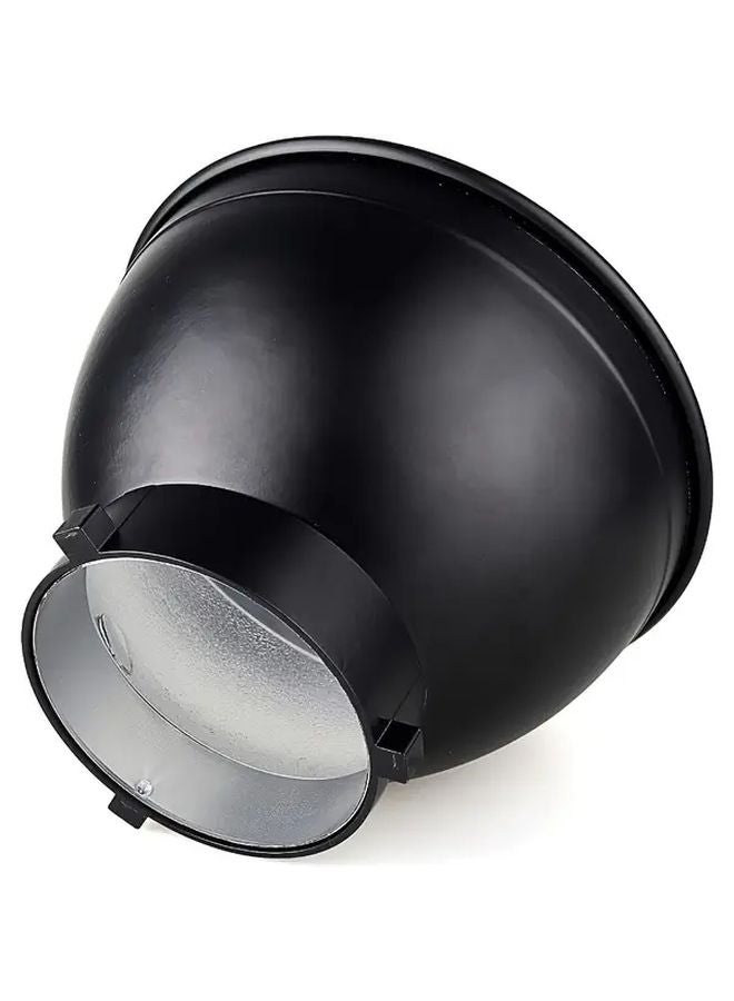 Black 7 Inch Bowens Mount Reflector Light Modifier For Godox Strobe And Video Lights - Image 4