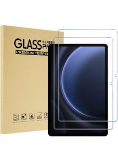 Rock Pow Screen Protector for Samsung Galaxy Tab S10 Plus 2024/ S9 Plus/ S9 FE Plus 5G 12.4 Inch 2023 with Easy Installation Frame Tempered Glass Film HD Clear 2pcs  - Image 1