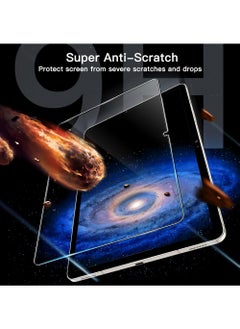 Rock Pow Screen Protector for Samsung Galaxy Tab S10 Plus 2024/ S9 Plus/ S9 FE Plus 5G 12.4 Inch 2023 with Easy Installation Frame Tempered Glass Film HD Clear 2pcs  - Image 5