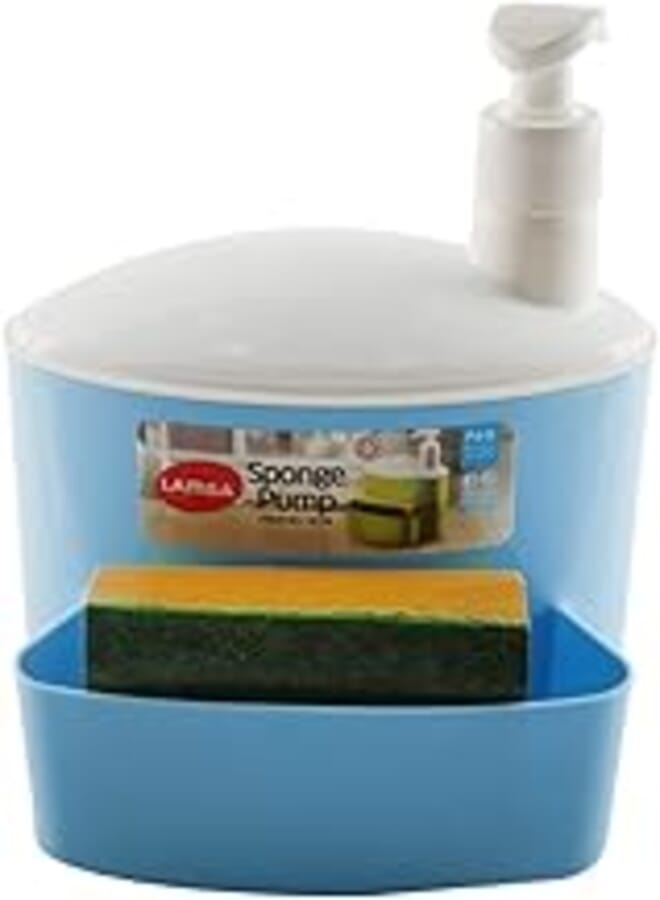 Lamsa sponge pump dispenser soap sponge holder 14134