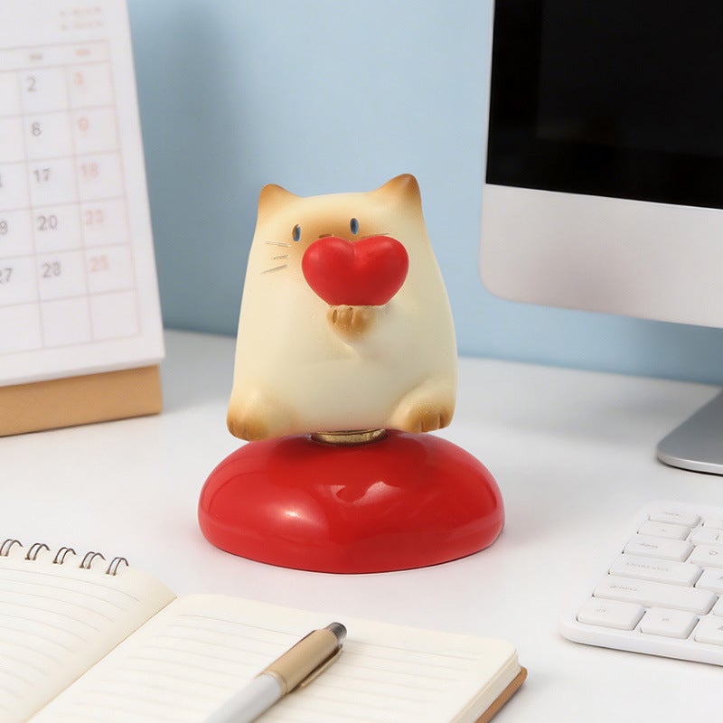 صندوق أعمى لتمثال القطة البلاستيكي - Image 3