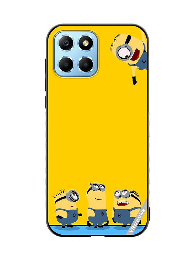 VR CREATIVE Protective Case Cover For Honor X8 5G Minions Design Multicolour - Image 1