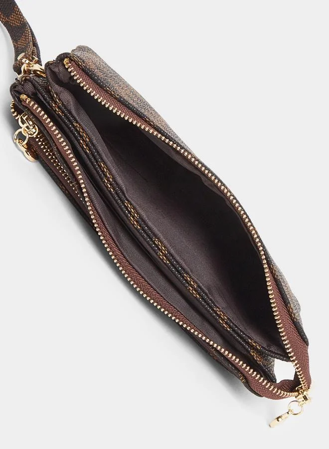 ستايلي محفظة بسحَّاب غلق