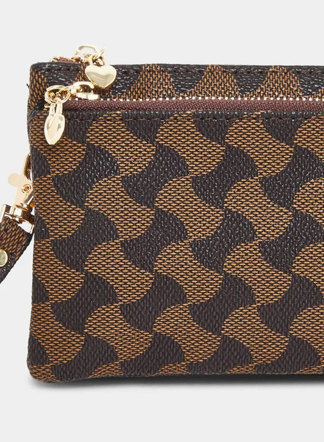 Styli Zip Trim Wallet