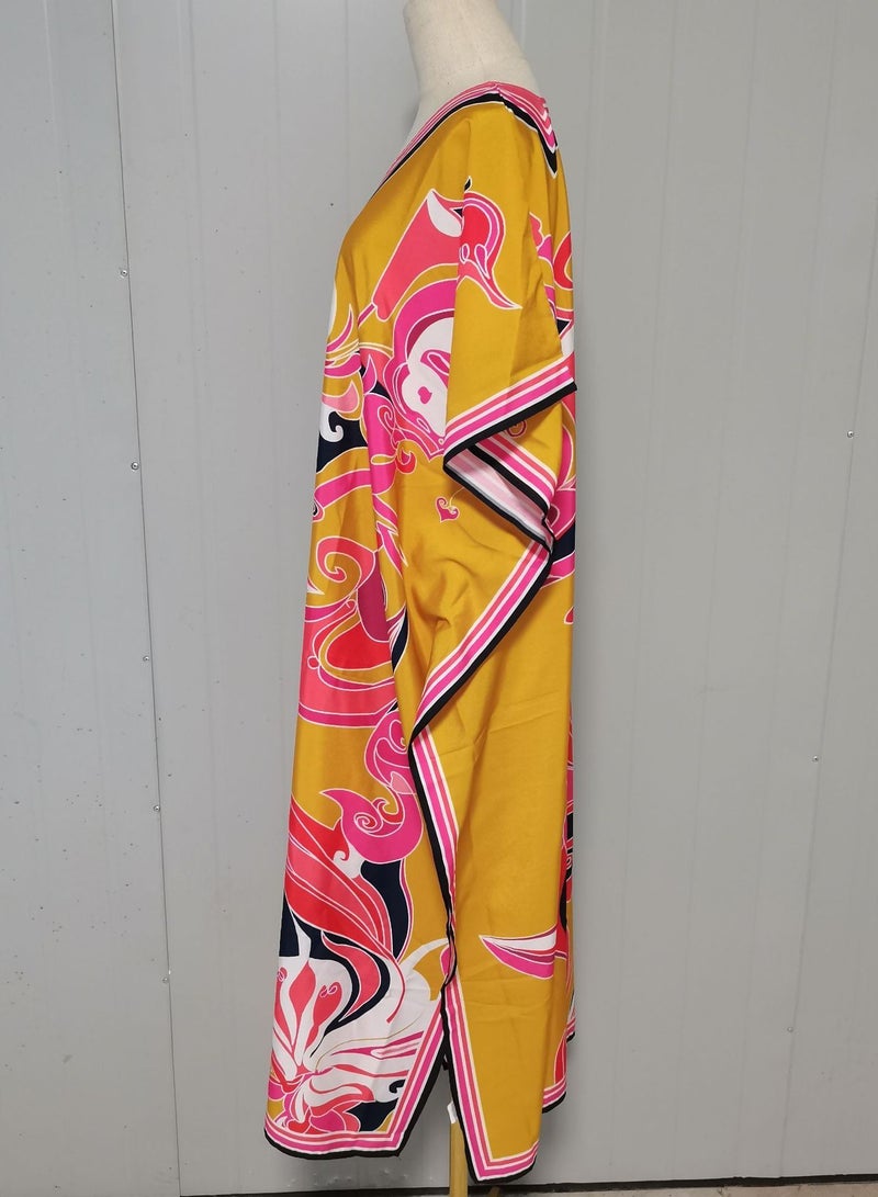 Loquat Beach Blouse Quick Drying Loose Large Gown Beach Skirt - Image 3