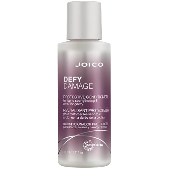 JOICO DEFY DAMAGE PROTECTIVE CONDITIONER | FOR COLOR-TREATED HAIR | STRENGTHEN BONDS & PRESERVE HAIR COLOR | WITH MORINGA SEED OIL & ARGININE | 1.7 FL OZ - Image 1