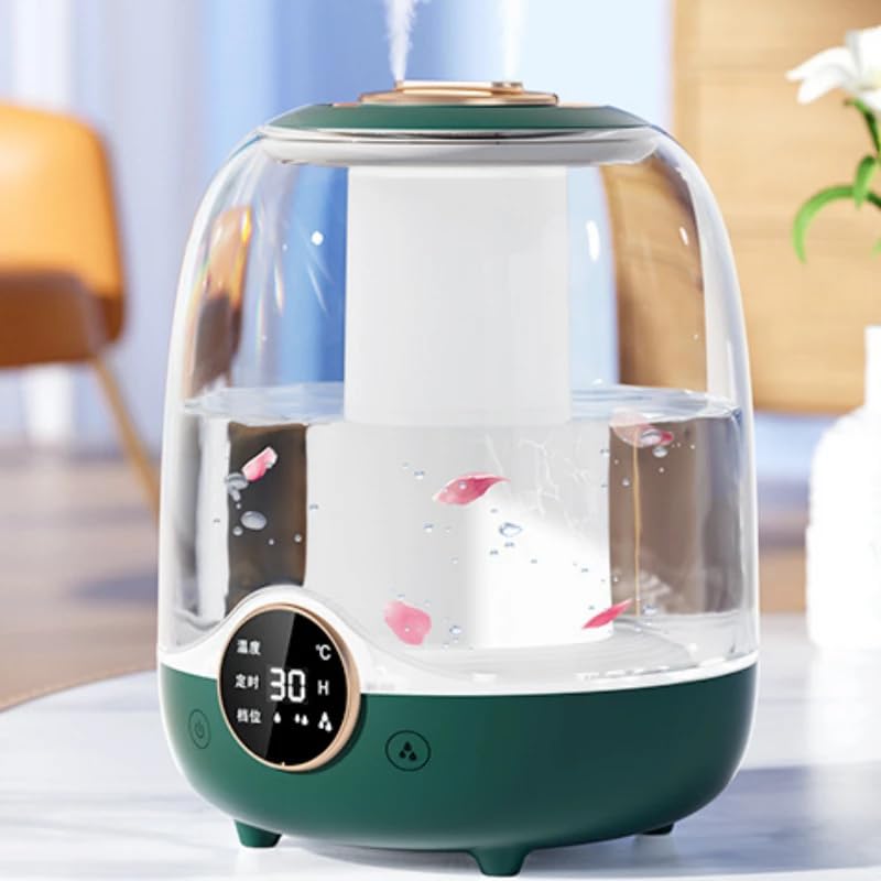 ZingUp 3.5L Cool Mist Humidifier – Leak-Proof, Ultra-Quiet, Auto Shut-Off | Perfect for Bedroom & Baby Nursery (Green) - Image 1