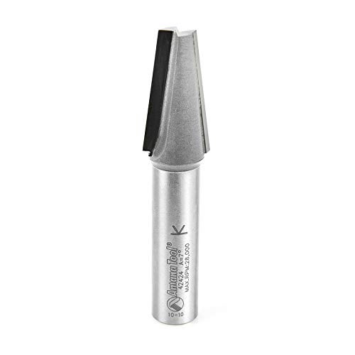 Amana Tool 42424 Carbide Tipped Patternmakers 7 Deg x 1316 Dia x 114 x 12 Shank