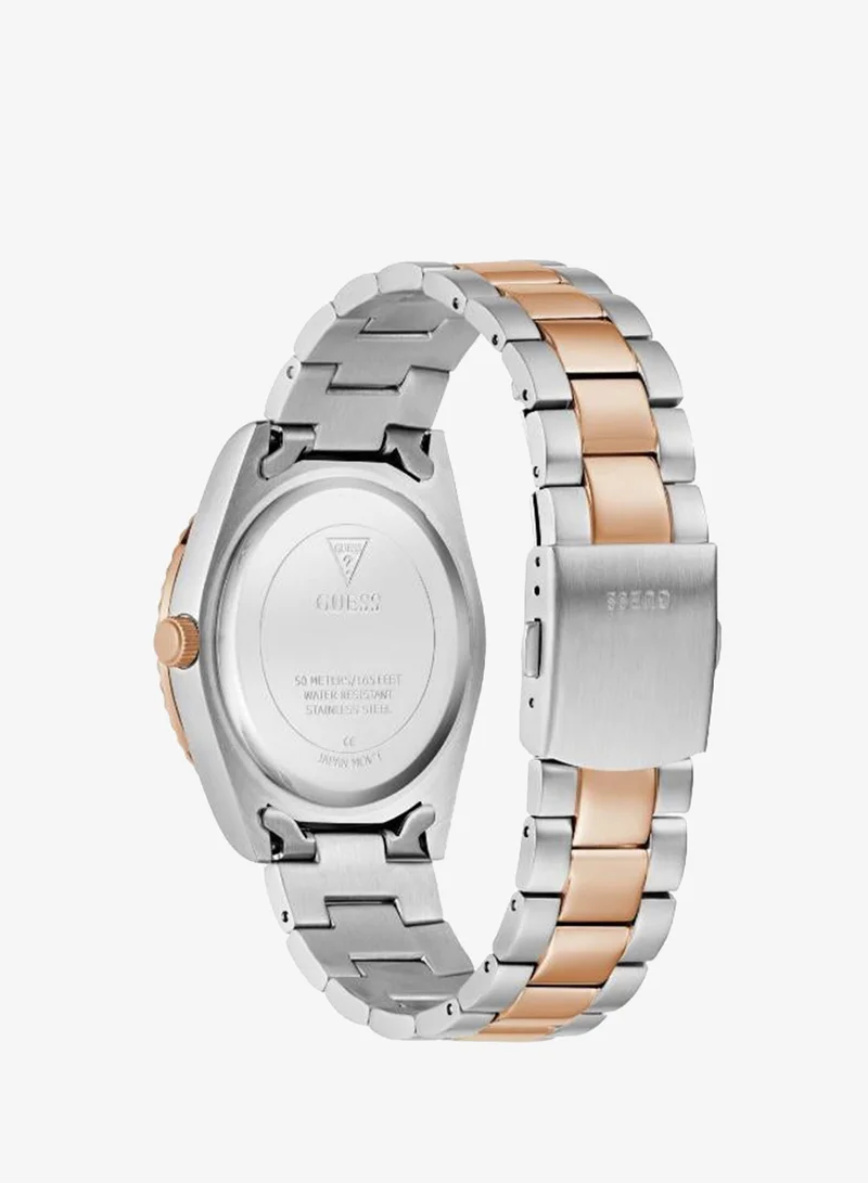 Guess  Mens 2-Tone Day/Date Watch for Men | Best Price UAE