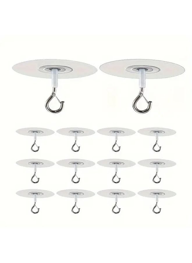 5 Self Adhesive Hooks No Drilling Required Sturdy Waterproof Easy Install Multi Functional Utility - Image 2