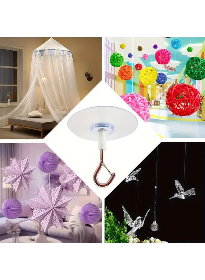 5 Self Adhesive Hooks No Drilling Required Sturdy Waterproof Easy Install Multi Functional Utility - Image 5