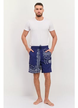 adidas Originals Men Sportswear Fit Training Toc Woven Shorts, Navy/White  - Image 4