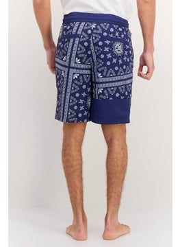 adidas Originals Men Sportswear Fit Training Toc Woven Shorts, Navy/White  - Image 3